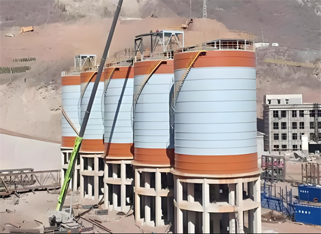 德化高架钢板仓