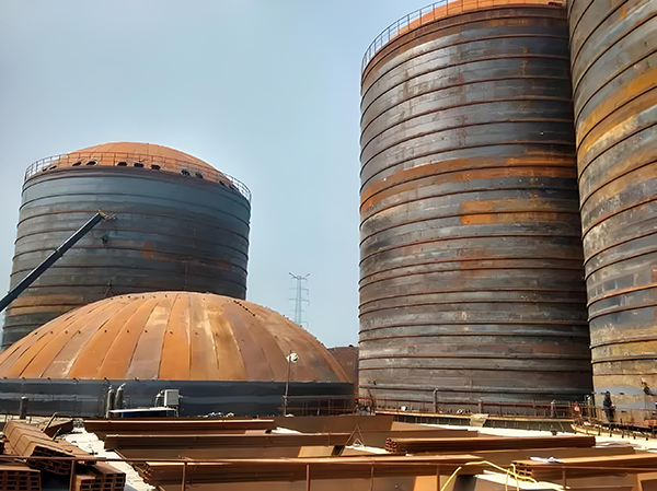 德化焦粉钢板仓